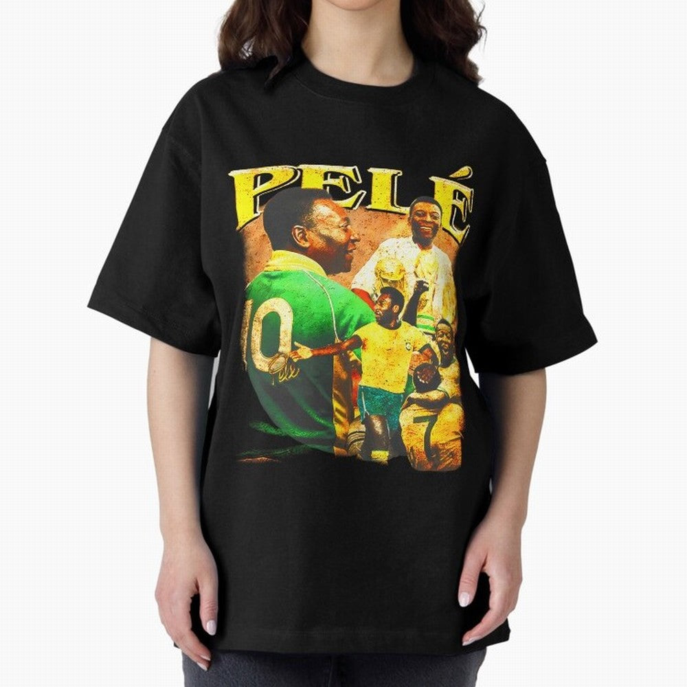 Pele The King Essential T-Shirt Represent Global Football Passion for FIFA World Cup 2026 USA Canada Mexico, Capturing Neymar, England, France and Netherlands, Soccer Culture, Superstar Moments, National Team Dreams and Competitive Fire; Perfect