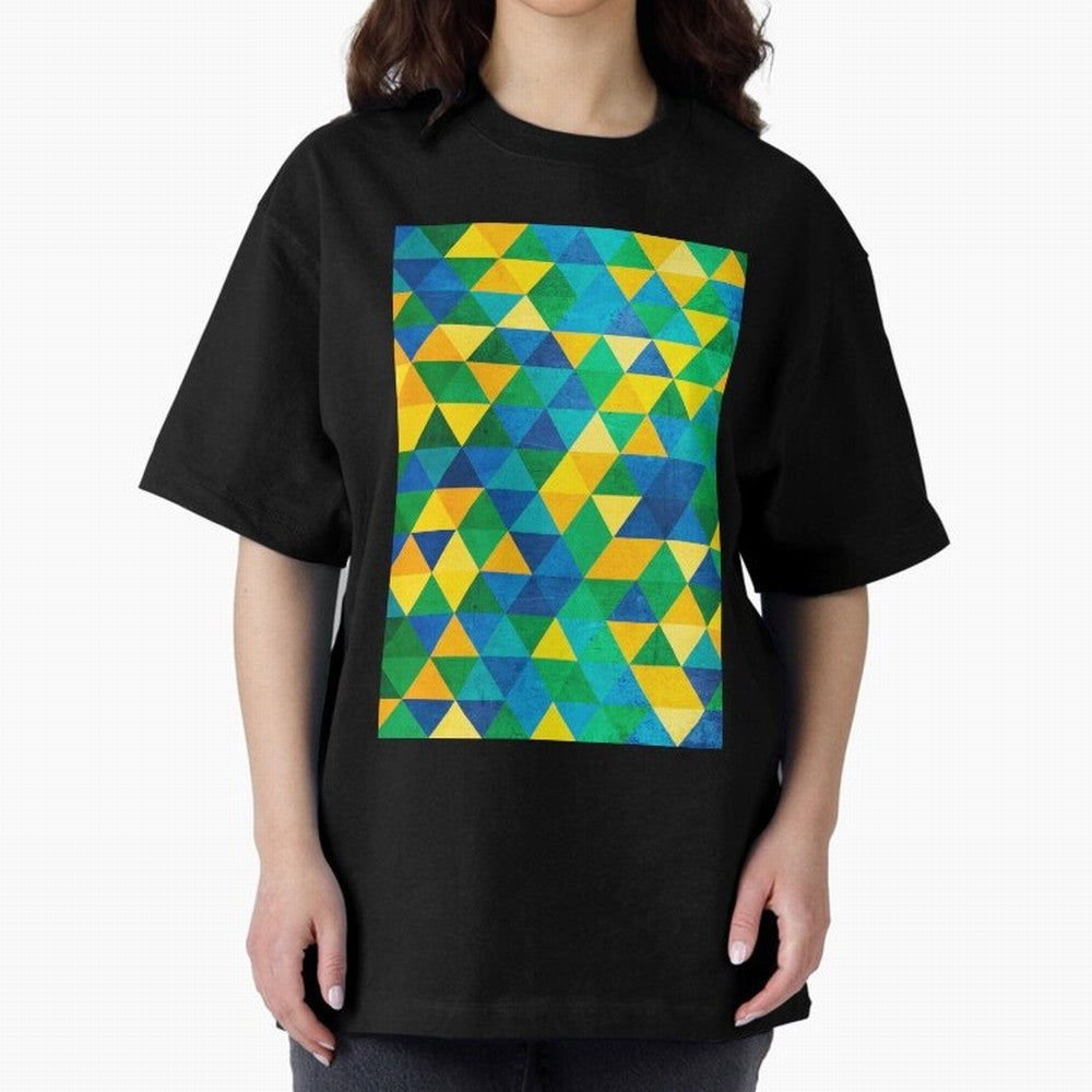 Geometric Brazil colors Classic T-Shirt Get Ready for the FIFA World Cup 2026 USA Canada Mexico Journey through Haaland and Mbappe Highlights, France and Portugal Pride, Classic Soccer Heritage, Championship Pressure, Fan Loyalty and International