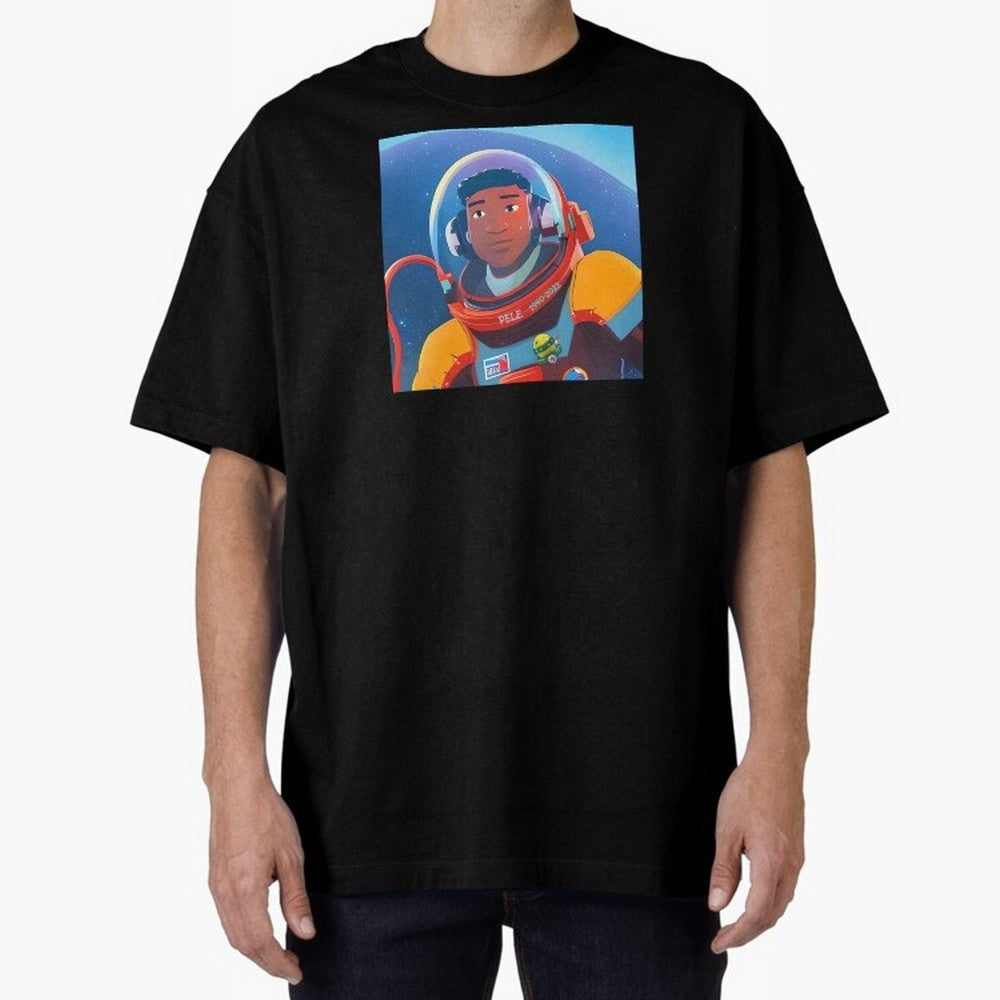 Pele in space looking game Classic T-Shirt Make Memories around Global Football Passion for FIFA World Cup 2026, with CR7, France and Portugal, Classic Soccer Heritage, Championship Pressure, Fan Loyalty and International Pride; Great for