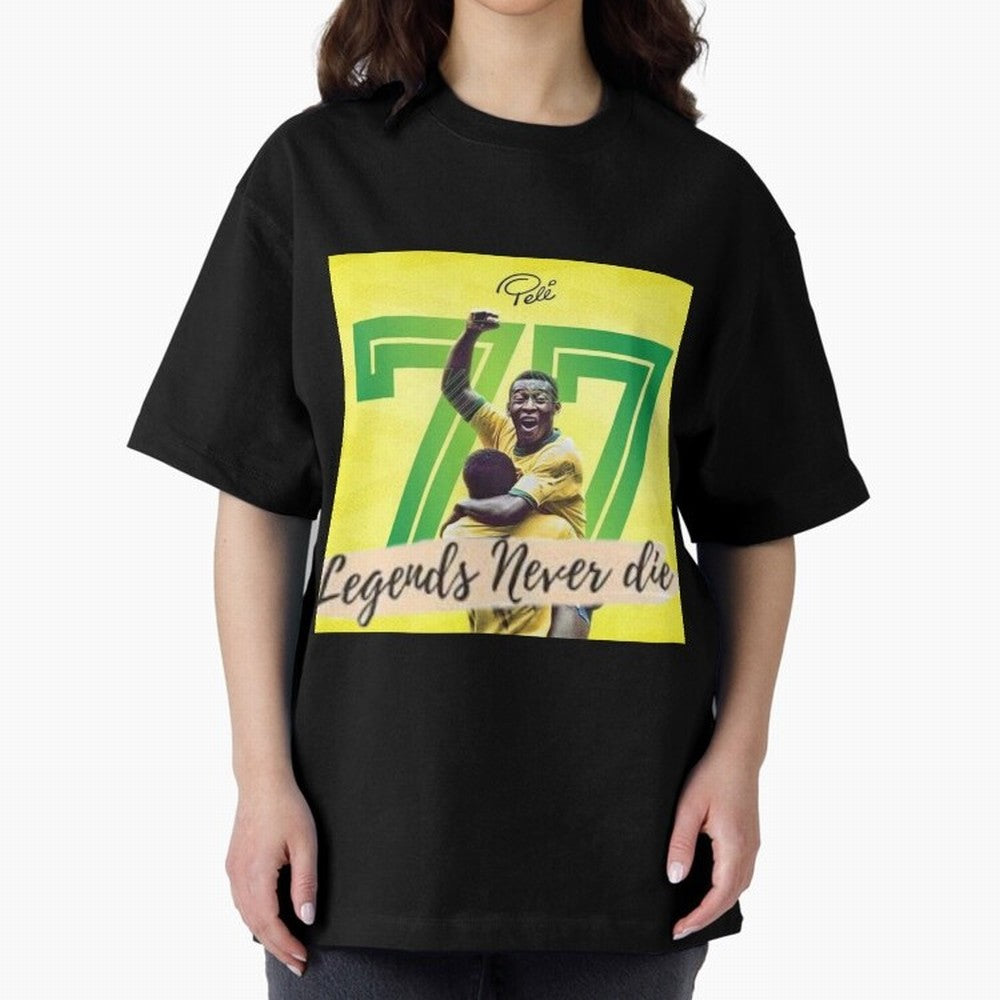 Signed Pele Shirt Classic T-Shirt Celebrate National Team Dreams in FIFA World Cup 2026 Group Stage Spirit, Made for Portugal, Spain and Germany, Messi and Cristiano Ronaldo, Championship Spirit, Famous Goals, Roaring Crowds and International