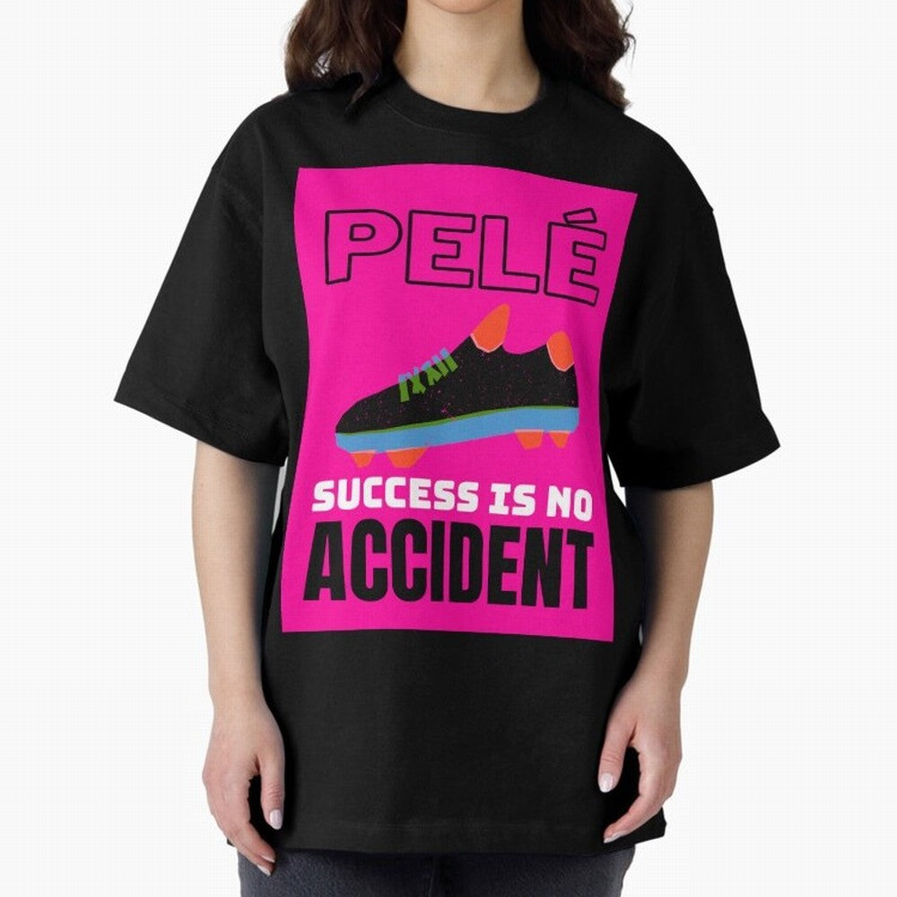 Pele Quote Success Is No Accident Graphic Classic T-Shirt Bring International Match Energy to the FIFA World Cup 2026 Group Stage Journey through Neymar Highlights, Spain and Netherlands Pride, Worldwide Fan Energy, Dramatic Goals, Stadium Lights