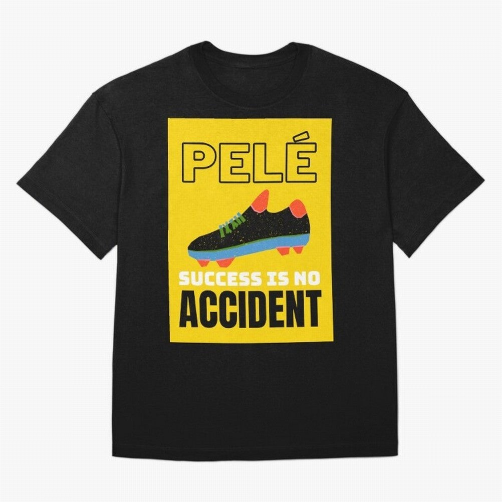 Pele Quote Success Is No Accident Graphic Classic T-Shirt Treasure the FIFA World Cup 2026 USA Canada Mexico Journey through Neymar Highlights, France Pride, Stadium Memories, Football Loyalty, International Chants and Championship Tradition; Made