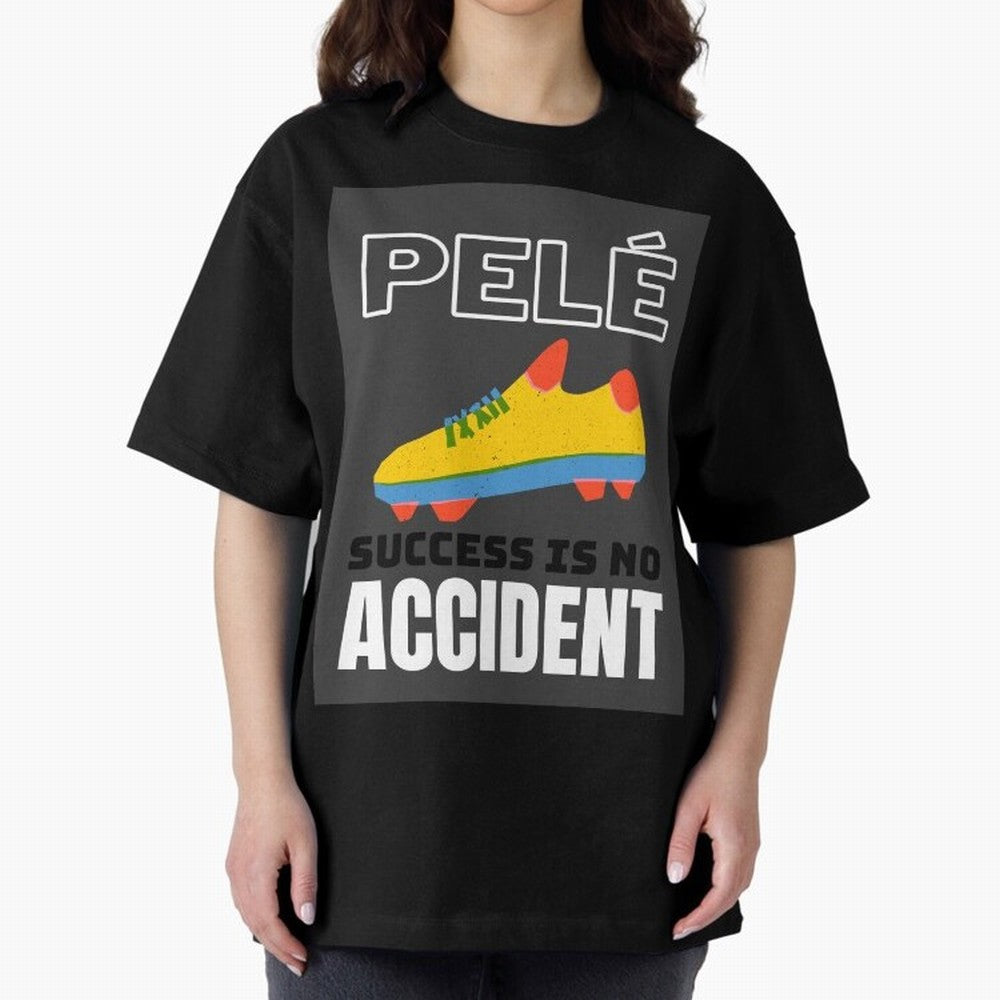 Pele Quote Success Is No Accident Graphic Classic T-Shirt Bring Trophy Dreams to FIFA World Cup 2026 Group Stage for Fans of Haaland and England, Bringing Stadium Chants, National Pride, Trophy Dreams and Unforgettable Football Memories; Perfect