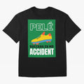 Copy of Pele Quote Success Is No Accident Graphic Oversized T-Shirt Honor the Beautiful Game during FIFA World Cup 2026 USA Canada Mexico Spirit, Driven by France and Portugal, CR7, Vintage Soccer Flavor, Modern Football Stars, National Flags and