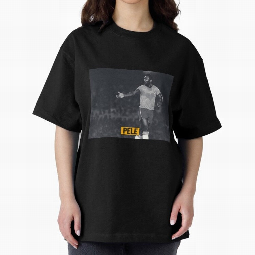 Pele Brazil Player Classic T-Shirt Carry National Pride through FIFA World Cup 2026 USA Canada Mexico Inspired by Haaland, Argentina, France and Brazil Energy, Retro Football Energy, Iconic Rivalries, Trophy Chase Drama and Stadium Atmosphere;