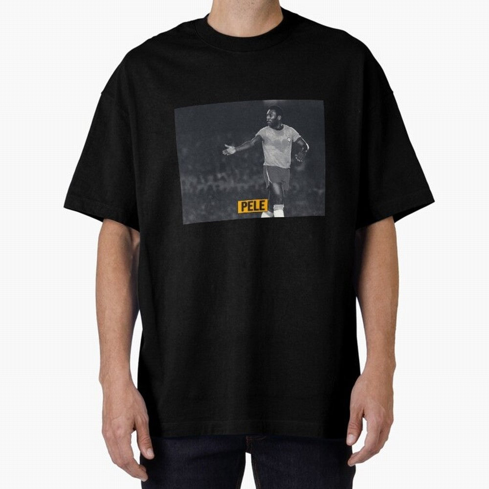 Pele Brazil Player Classic T-Shirt Carry National Pride through FIFA World Cup 2026 USA Canada Mexico Inspired by Haaland, Argentina, France and Brazil Energy, Retro Football Energy, Iconic Rivalries, Trophy Chase Drama and Stadium Atmosphere;