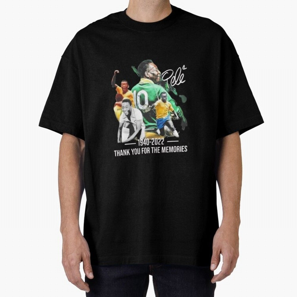 Signed Pele Shirt Active T-Shirt Showcase FIFA World Cup 2026 Spirit, Connected to Brazil, Portugal and Argentina, Neymar, Haaland and Cristiano Ronaldo, Classic Soccer Heritage, Championship Pressure, Fan Loyalty and International Pride; Great for