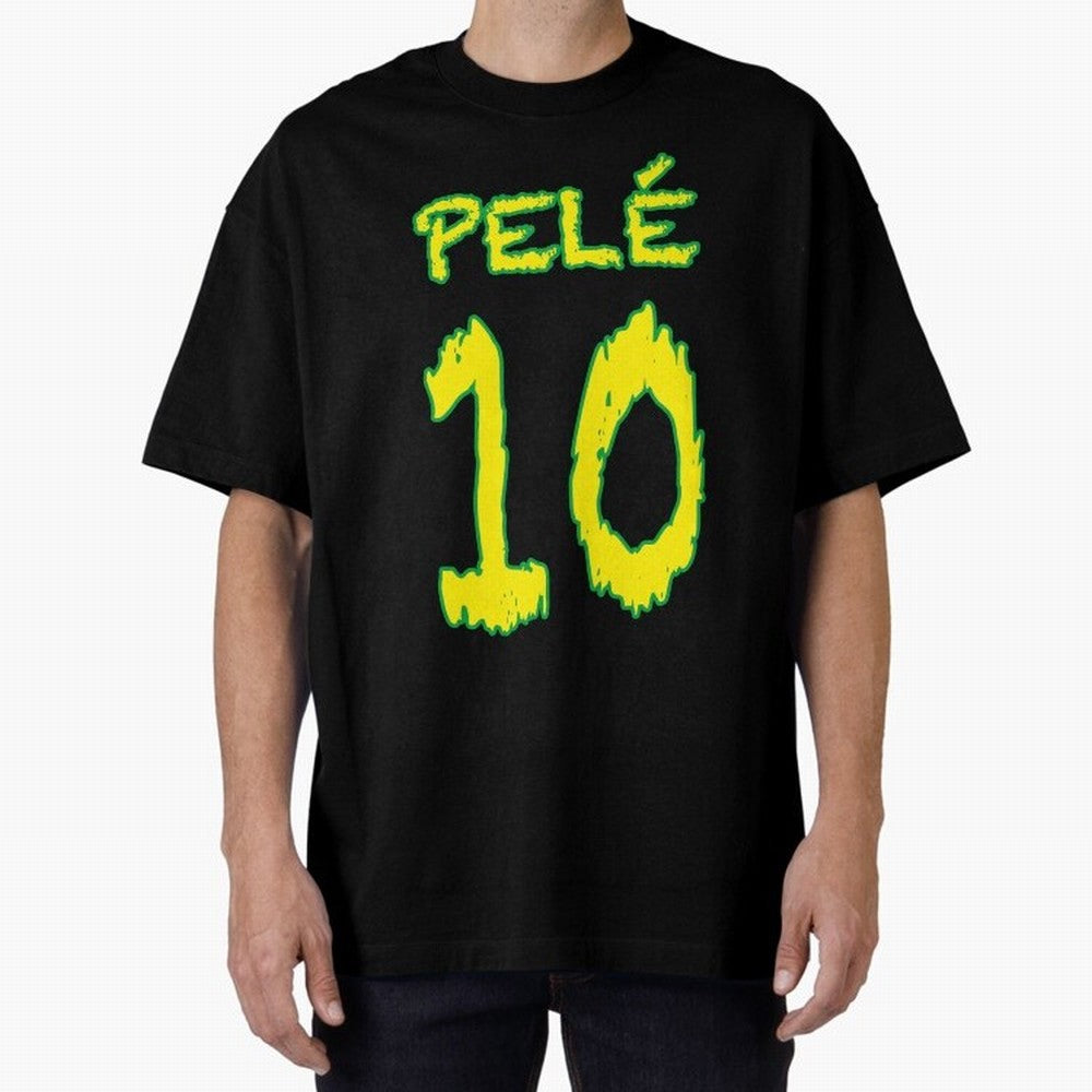 Pel¨¦ 10 Oversized T-Shirt Support Iconic Players in FIFA World Cup 2026 Filled with Haaland and Mbappe, Netherlands Energy, Goal Celebration Energy, Supporter Heritage, Football Icons and Worldwide Tournament Joy; Made for Die Hard Supporters,