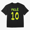 Pel¨¦ 10 Oversized T-Shirt Support Iconic Players in FIFA World Cup 2026 Filled with Haaland and Mbappe, Netherlands Energy, Goal Celebration Energy, Supporter Heritage, Football Icons and Worldwide Tournament Joy; Made for Die Hard Supporters,