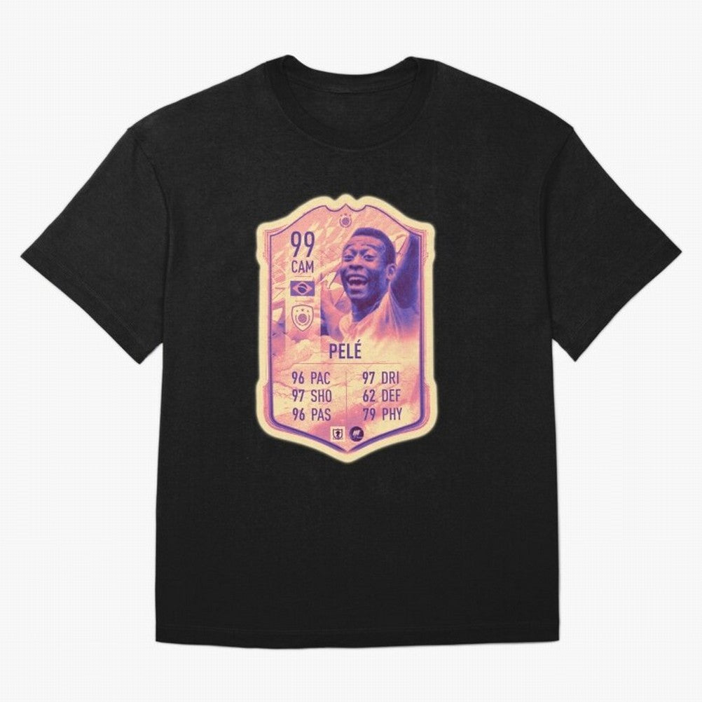 Pele Oversized T-Shirt Celebrate Football Heritage in FIFA World Cup 2026 USA Canada Mexico Made for Messi, Argentina and Brazil Energy, Sports Nostalgia, International Competition, Famous Players and Unforgettable Victories; Created for Match Day