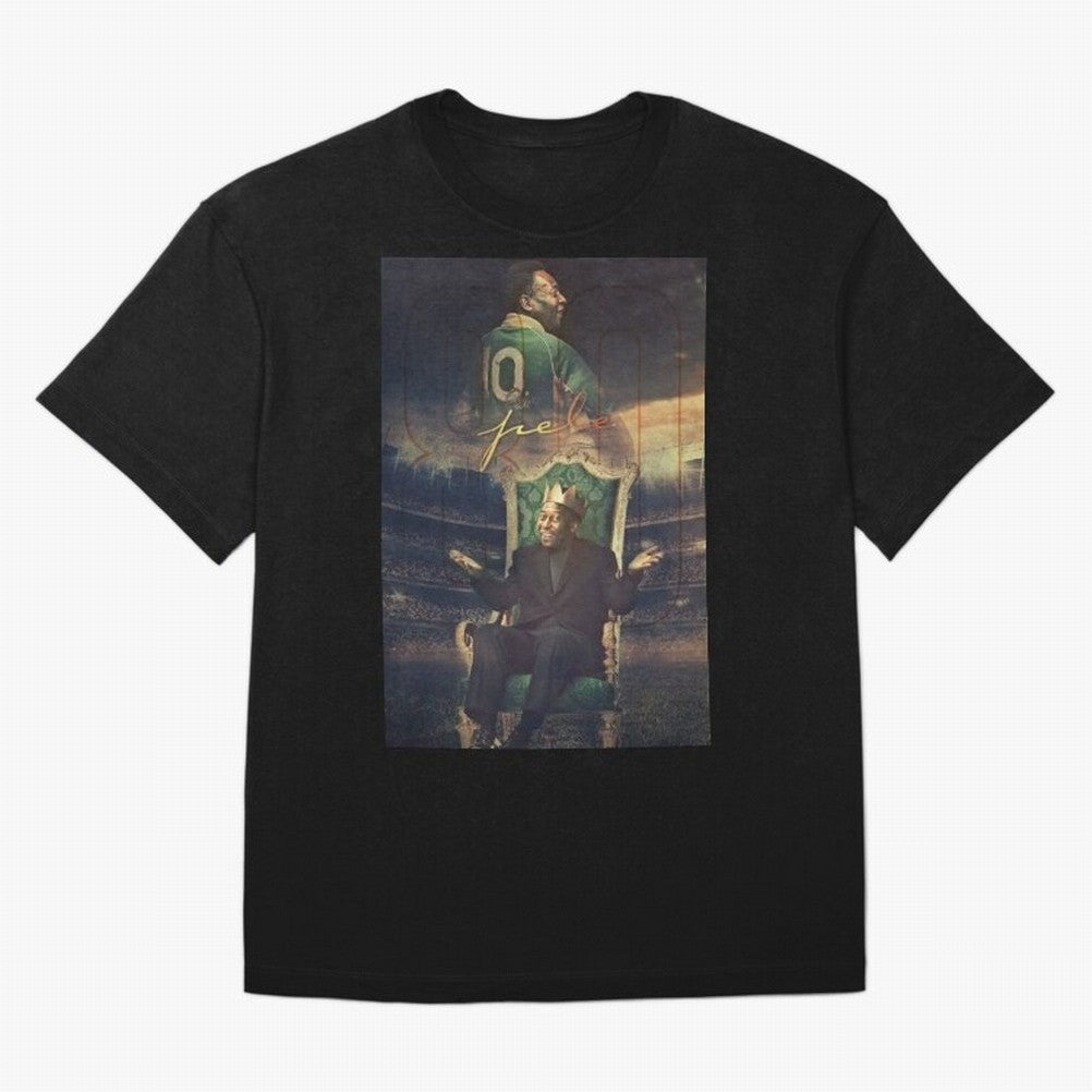 Pel¨¦ Pel¨¦ Pel¨¦ Pele Pele Pele Brazil Brazil Oversized T-Shirt Show Fan Pride Across Match Day Hype around FIFA World Cup 2026 Group Stage, Neymar, Haaland and Cristiano Ronaldo, Brazil, Portugal and Argentina, Champion Mindset, Group Stage Buzz,