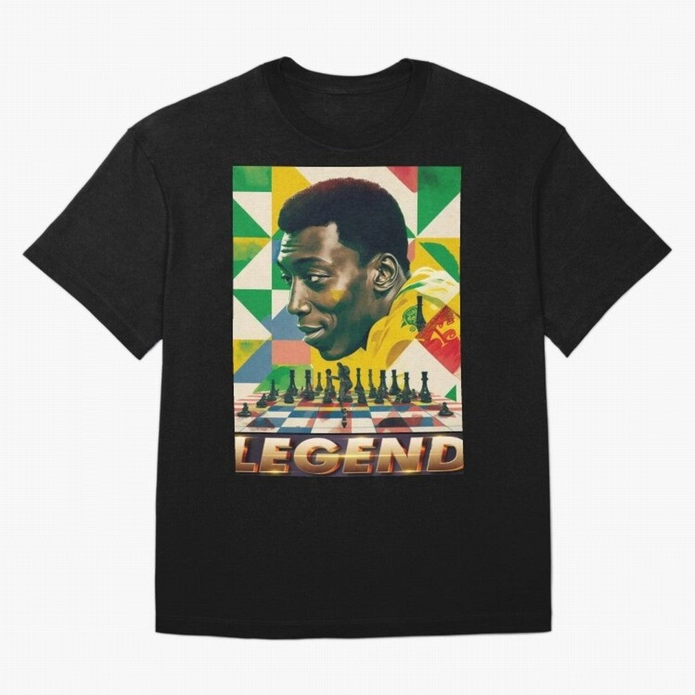 Signed Pele Shirt Oversized T-Shirt Support the Legends of FIFA World Cup 2026 Group Stage Filled with Haaland, Portugal, Spain and Germany Energy, Champion Mindset, Group Stage Buzz, Knockout Tension and Passionate Fan Culture; Perfect for People