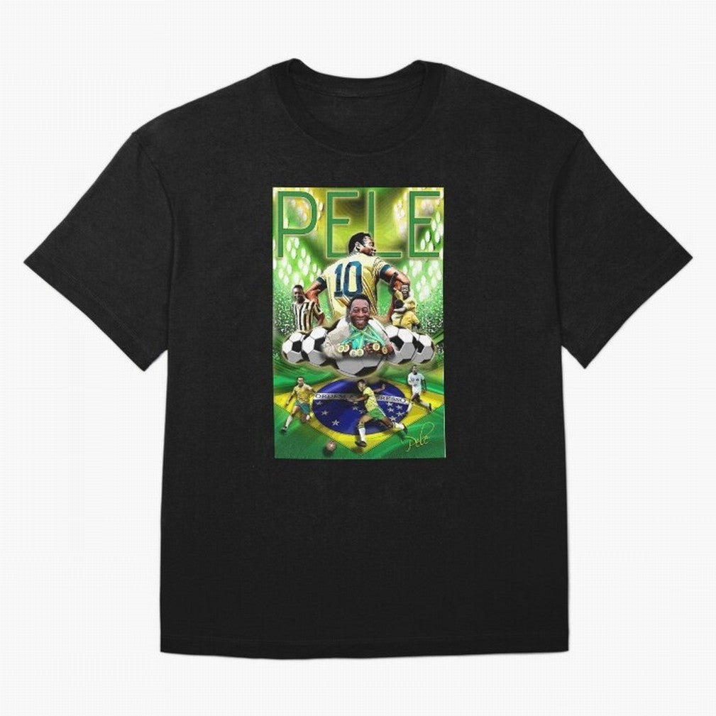 PELE Poster52 Essential T-Shirt Fuel FIFA World Cup 2026 Spirit, Celebrating Germany, Cristiano Ronaldo, Haaland and CR7, Stadium Memories, Football Loyalty, International Chants and Championship Tradition; Great for Watch Parties, Sports Bars,