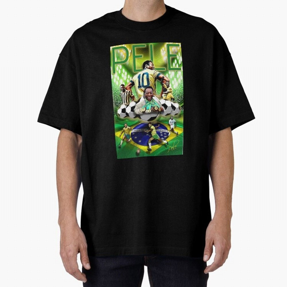 PELE Poster52 Essential T-Shirt Fuel FIFA World Cup 2026 Spirit, Celebrating Germany, Cristiano Ronaldo, Haaland and CR7, Stadium Memories, Football Loyalty, International Chants and Championship Tradition; Great for Watch Parties, Sports Bars,