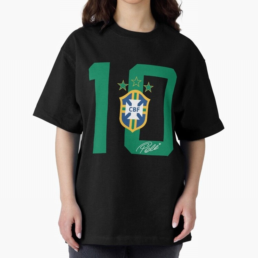 PELE 10 BR1 Classic T-Shirt Join FIFA World Cup 2026 USA Canada Mexico with Cristiano Ronaldo, Haaland and CR7, Brazil Energy, Classic Soccer Heritage, Championship Pressure, Fan Loyalty and International Pride; Great for Supporters Who Love