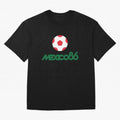 Mexico 86 World Cup Print8 Classic T-Shirt Feel the Heartbeat of FIFA World Cup 2026 Group Stage for Fans of CR7 and Messi and Argentina and Brazil, Bringing Stadium Memories, Football Loyalty, International Chants and Championship Tradition; Ideal