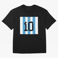 Argentina Essential T-Shirt Carry the Dream of FIFA World Cup 2026 Spirit, Capturing England, Messi and Cristiano Ronaldo, Fan Favorite Moments, National Team Passion, Big Match Drama and Soccer History; Great for Watch Parties, Sports Bars, Family