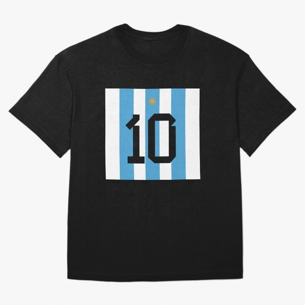 Argentina Essential T-Shirt Carry the Dream of FIFA World Cup 2026 Spirit, Capturing England, Messi and Cristiano Ronaldo, Fan Favorite Moments, National Team Passion, Big Match Drama and Soccer History; Great for Watch Parties, Sports Bars, Family