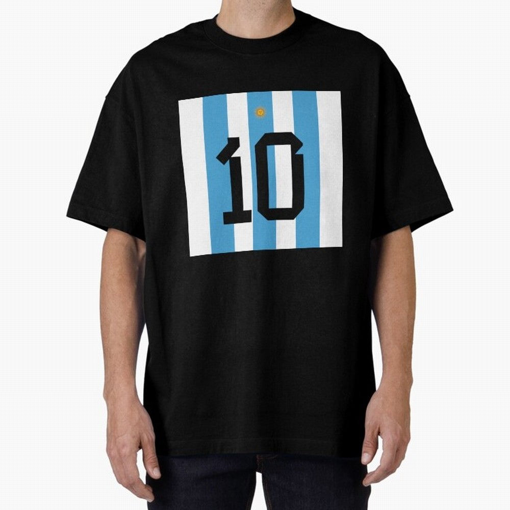 Argentina Essential T-Shirt Carry the Dream of FIFA World Cup 2026 Spirit, Capturing England, Messi and Cristiano Ronaldo, Fan Favorite Moments, National Team Passion, Big Match Drama and Soccer History; Great for Watch Parties, Sports Bars, Family