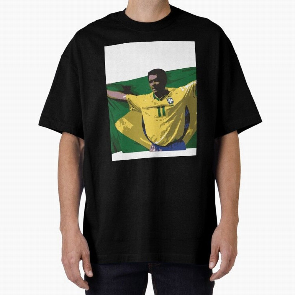 Romario brazil flag Essential T-Shirt Step into Match Day Hype around FIFA World Cup 2026 USA Canada Mexico, Messi, Neymar and Mbappe, Argentina, Worldwide Fan Energy, Dramatic Goals, Stadium Lights and Championship Celebrations; Built for
