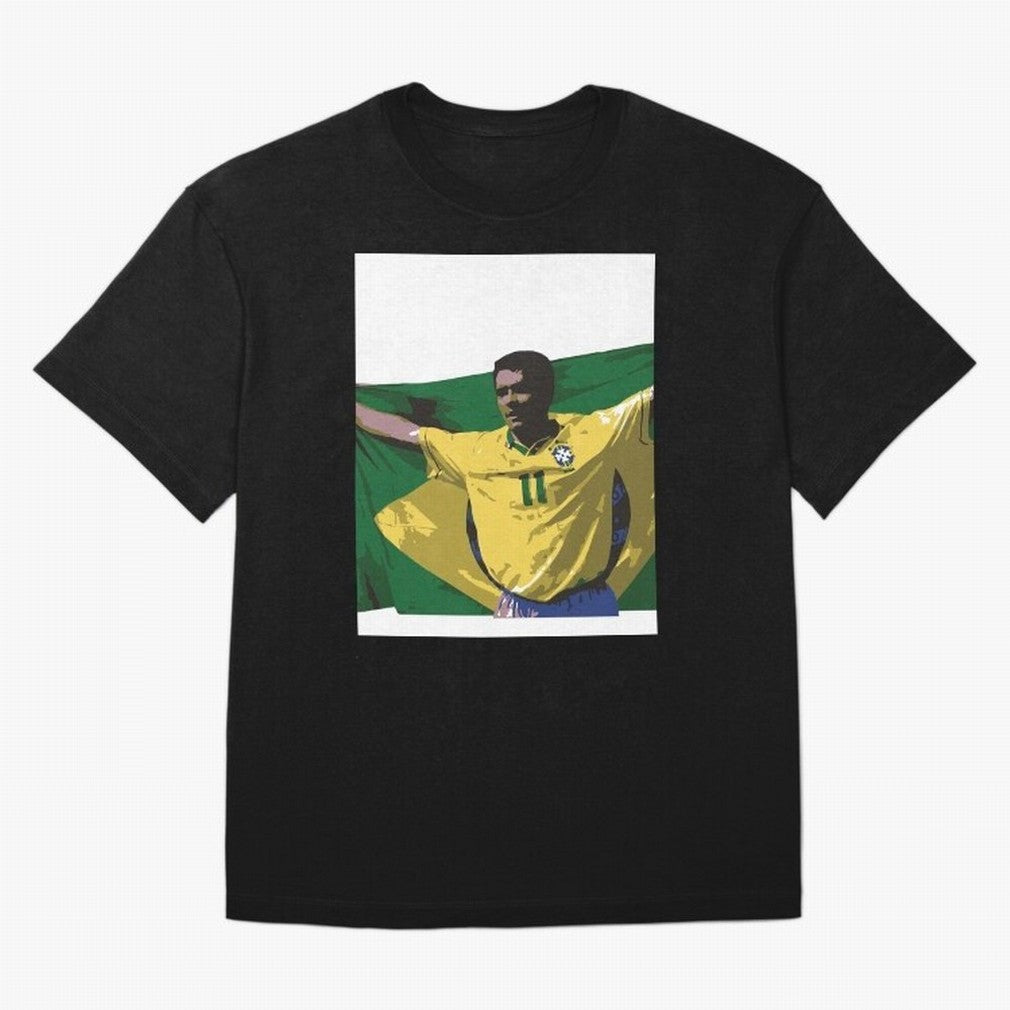 Romario brazil flag Essential T-Shirt Step into Match Day Hype around FIFA World Cup 2026 USA Canada Mexico, Messi, Neymar and Mbappe, Argentina, Worldwide Fan Energy, Dramatic Goals, Stadium Lights and Championship Celebrations; Built for