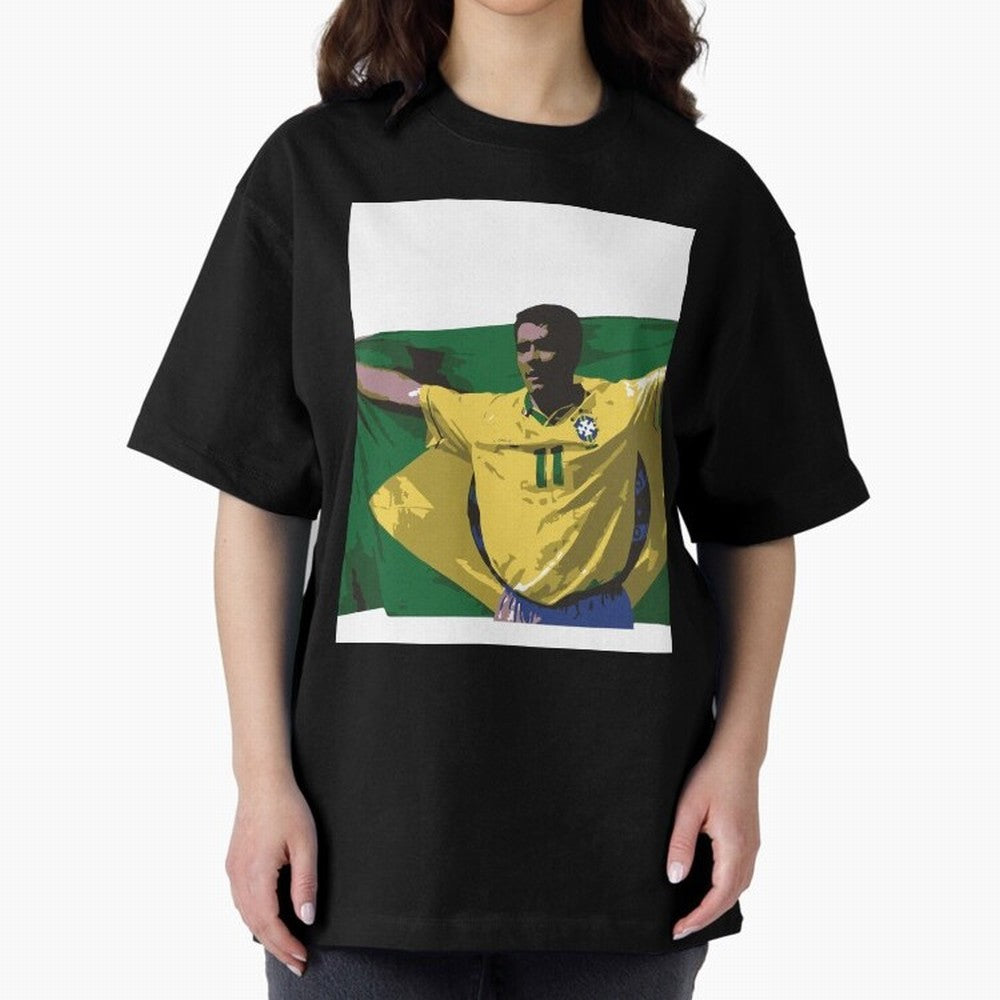 Romario brazil flag Essential T-Shirt Step into Match Day Hype around FIFA World Cup 2026 USA Canada Mexico, Messi, Neymar and Mbappe, Argentina, Worldwide Fan Energy, Dramatic Goals, Stadium Lights and Championship Celebrations; Built for
