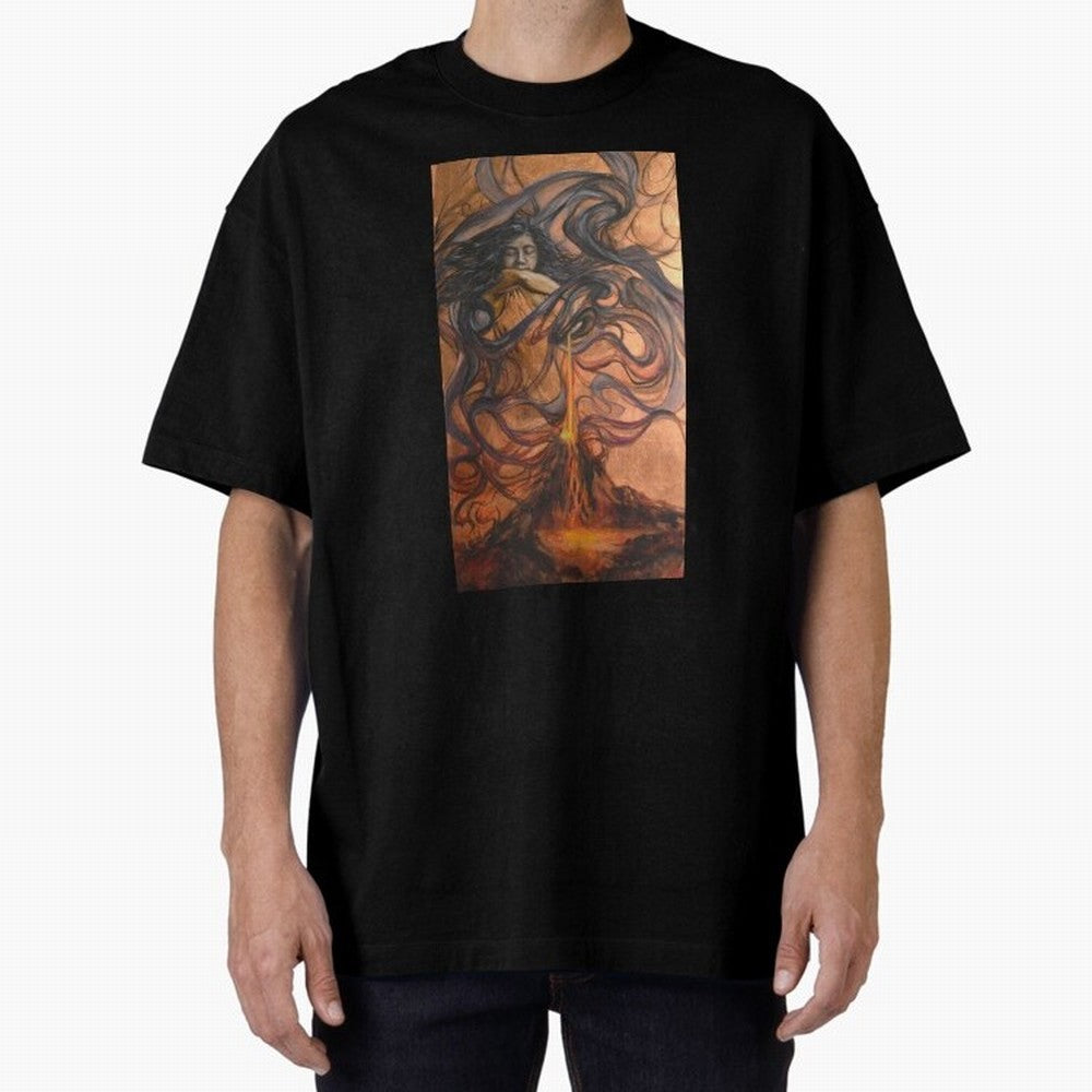 Pele Hawaiian Fire and Volcano Goddess painting Essential T-Shirt Celebrate Unforgettable Nights in FIFA World Cup 2026 Spirit, Centered on France, CR7, Championship Spirit, Famous Goals, Roaring Crowds and International Football Unity; Great for