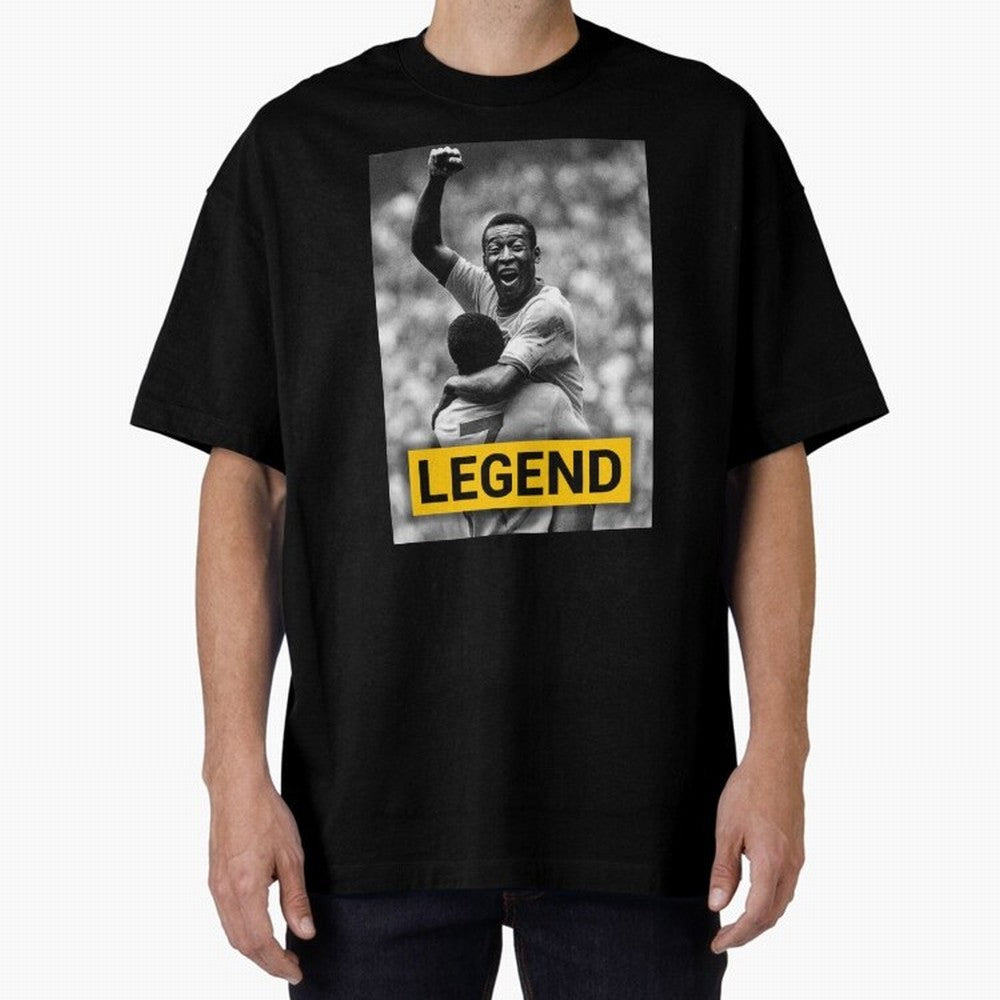 Pel Legend Essential T-Shirt Celebrate Supporters United by Global Football Passion for FIFA World Cup 2026 Group Stage, Highlighting Messi, CR7 and Mbappe, France and Portugal, Champion Mindset, Group Stage Buzz, Knockout Tension and Passionate