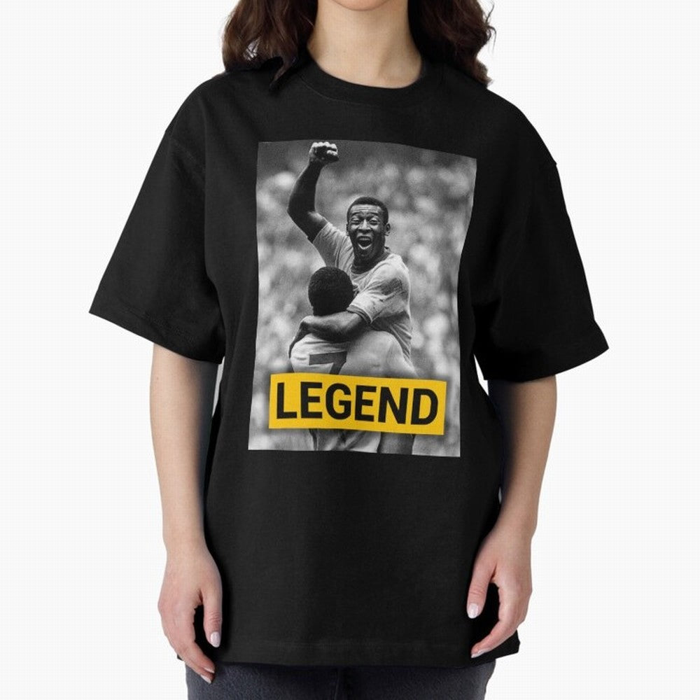 Pel Legend Essential T-Shirt Celebrate Supporters United by Global Football Passion for FIFA World Cup 2026 Group Stage, Highlighting Messi, CR7 and Mbappe, France and Portugal, Champion Mindset, Group Stage Buzz, Knockout Tension and Passionate