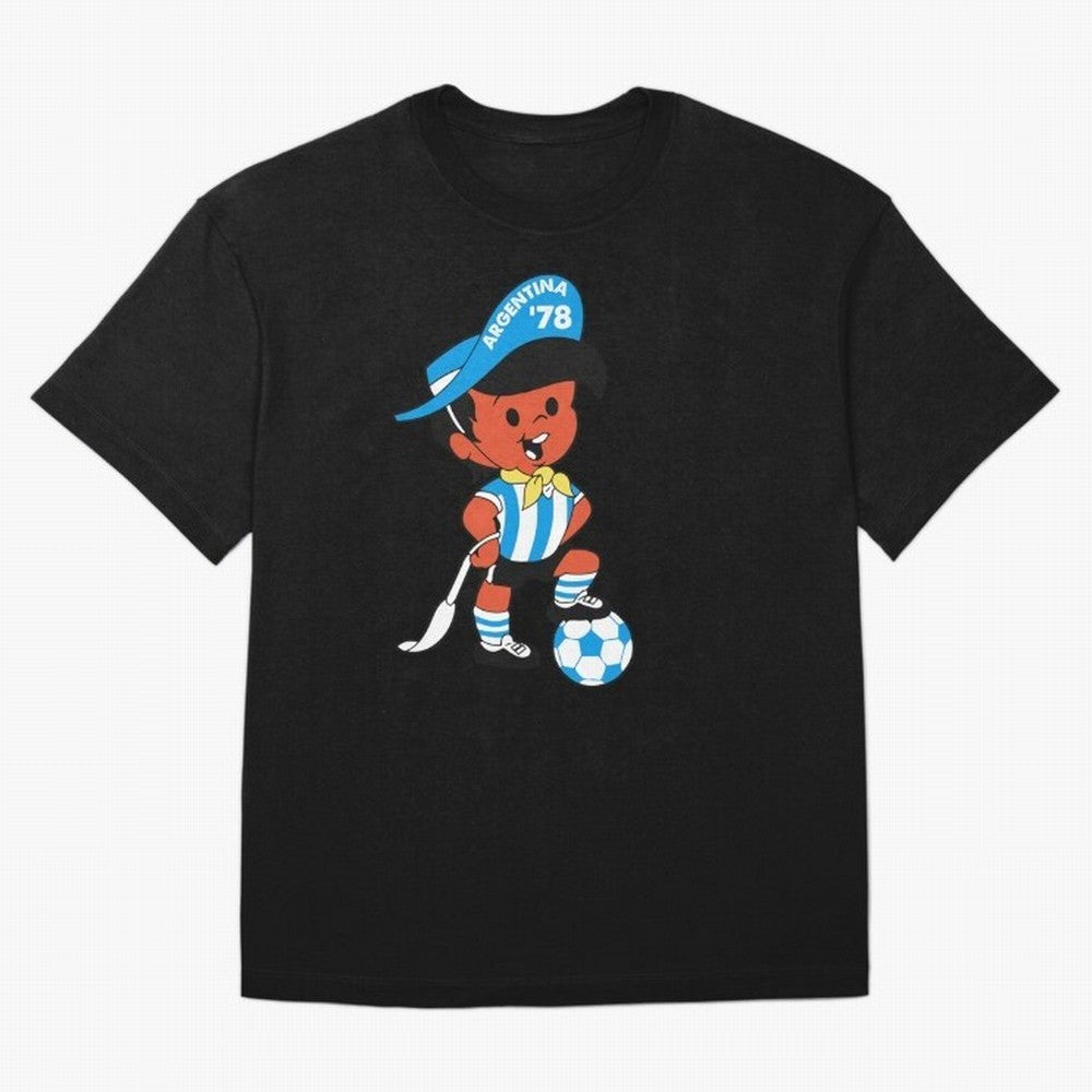 Argentina 78 Mascot Print1 Essential T-Shirt Show Your Love for FIFA World Cup 2026 Group Stage for Fans of CR7 and Argentina, France and Brazil, Bringing Classic Soccer Heritage, Championship Pressure, Fan Loyalty and International Pride; Ideal