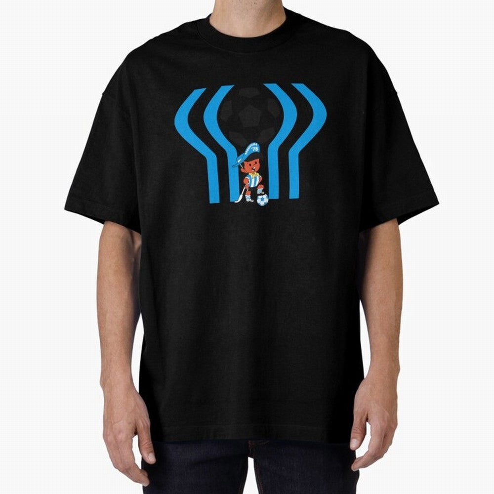 Argentina 78 Mascot Print1 Essential T-Shirt Celebrate Global Passion for FIFA World Cup 2026 USA Canada Mexico Spirit, Capturing Spain and Netherlands, Messi, Champion Mindset, Group Stage Buzz, Knockout Tension and Passionate Fan Culture; Perfect