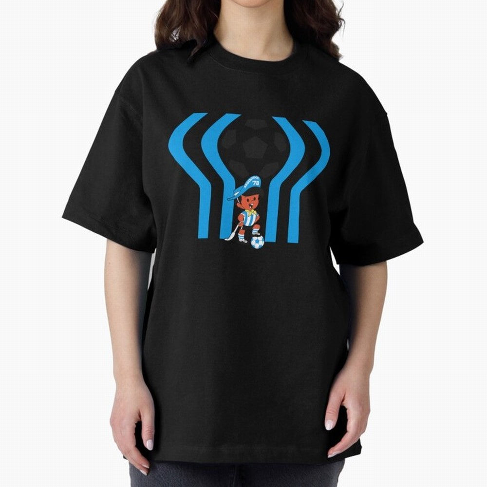 Argentina 78 Mascot Print1 Essential T-Shirt Celebrate Global Passion for FIFA World Cup 2026 USA Canada Mexico Spirit, Capturing Spain and Netherlands, Messi, Champion Mindset, Group Stage Buzz, Knockout Tension and Passionate Fan Culture; Perfect