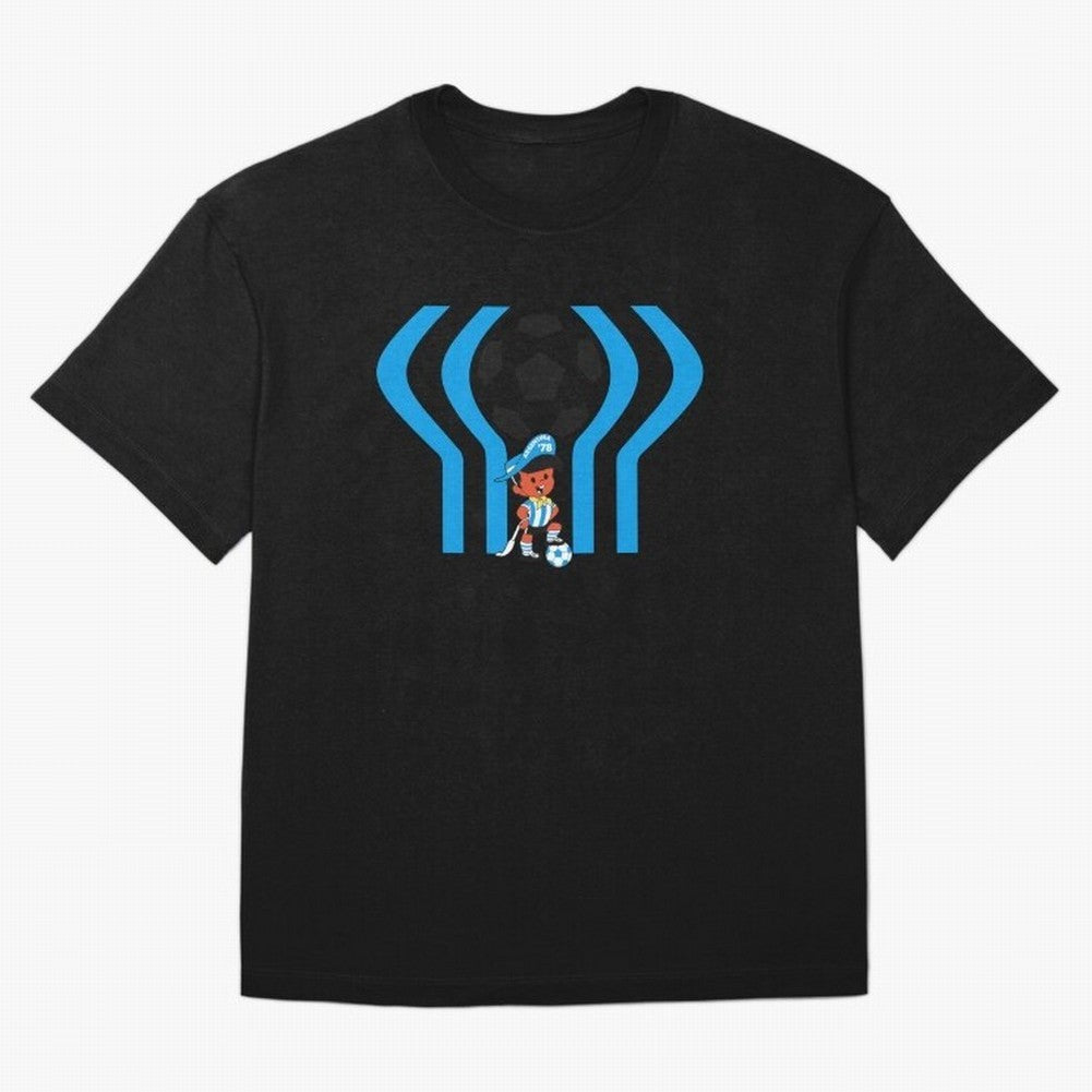 Argentina 78 Mascot Print1 Essential T-Shirt Celebrate Global Passion for FIFA World Cup 2026 USA Canada Mexico Spirit, Capturing Spain and Netherlands, Messi, Champion Mindset, Group Stage Buzz, Knockout Tension and Passionate Fan Culture; Perfect
