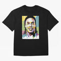 Ronaldinho Pop Art18 Classic T-Shirt Build FIFA World Cup 2026 for Fans of Cristiano Ronaldo and Argentina, Bringing Football Festival Excitement, Trophy Ambitions, Country Rivalries and Star Player Buzz; Ideal for Passionate Fans Who Love Underdog