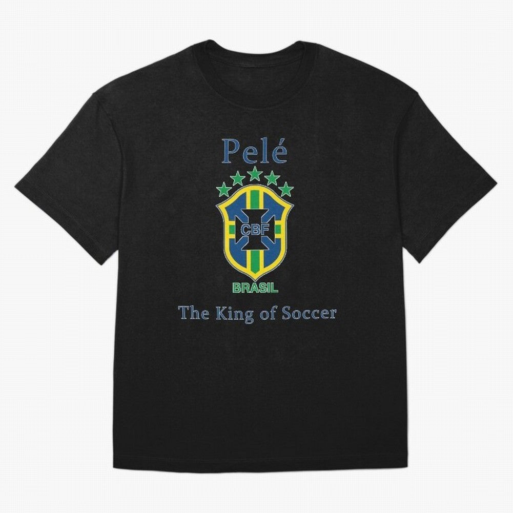 Pele king of soccer Essential T-Shirt Celebrate Golden Goal Energy in FIFA World Cup 2026 USA Canada Mexico Inspired by Mbappe, Netherlands Energy, Tournament Hype, Historic Matchups, Family Viewing Parties and Global Sports Pride; Perfect for