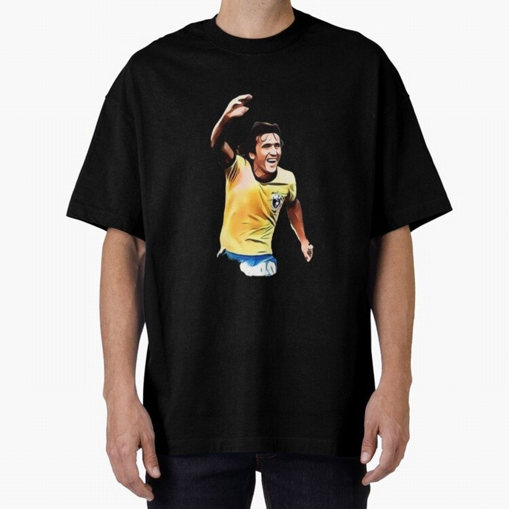Legends of The Beautiful Game Cartoon Collection Legends Arthur Zico 2 Cartoon Artwork134 Oversized T-Shirt Carry the Colors and Pride of the FIFA World Cup 2026 USA Canada Mexico Journey through Neymar, Haaland and Cristiano Ronaldo Highlights,
