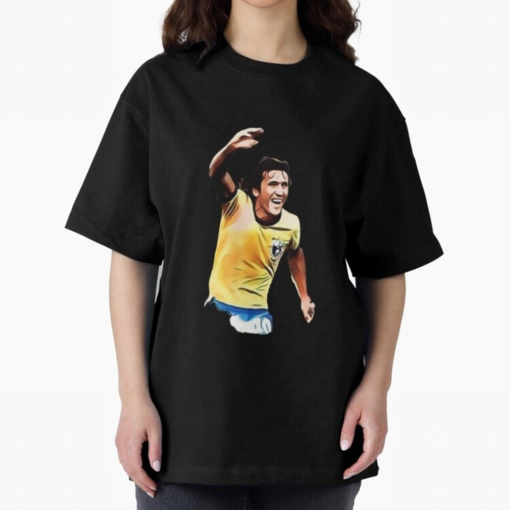 Legends of The Beautiful Game Cartoon Collection Legends Arthur Zico 2 Cartoon Artwork134 Oversized T-Shirt Carry the Colors and Pride of the FIFA World Cup 2026 USA Canada Mexico Journey through Neymar, Haaland and Cristiano Ronaldo Highlights,
