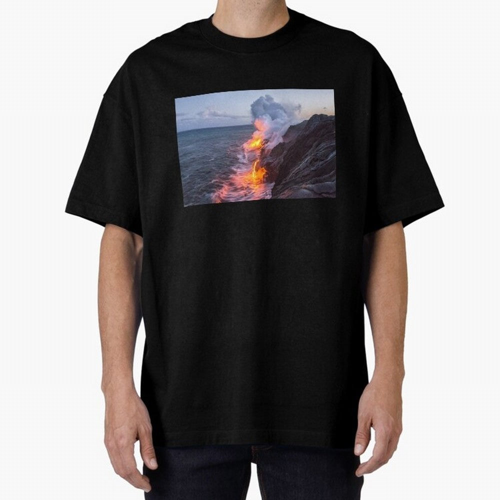 Kilauea Volcano Lava Flow Sea Entry 3 The Big Island Hawaii1 Classic T-Shirt Experience FIFA World Cup 2026 Group Stage Spirit, Made for Argentina and Brazil, Cristiano Ronaldo, Soccer Culture, Superstar Moments, National Team Dreams and