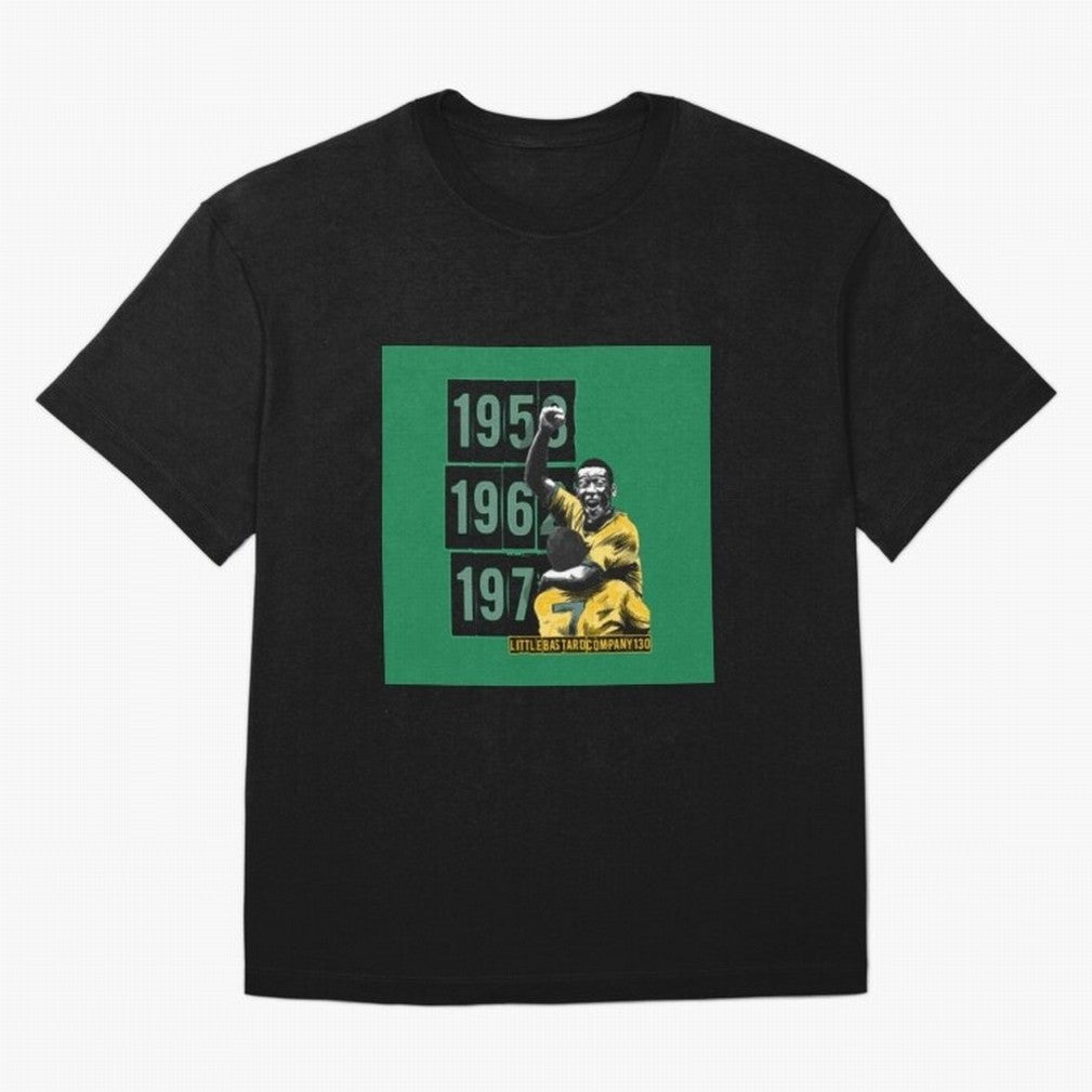 Football King Pele 3 Classic T-Shirt Bring Home the FIFA World Cup 2026 Group Stage Journey through Neymar, Haaland and Cristiano Ronaldo Highlights, Portugal Pride, Retro Football Energy, Iconic Rivalries, Trophy Chase Drama and Stadium