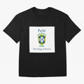 Football King Pele 1 Classic T-Shirt Bring International Match Energy to FIFA World Cup 2026 Driven by Messi, CR7 and Mbappe, Argentina Energy, Goal Celebration Energy, Supporter Heritage, Football Icons and Worldwide Tournament Joy; Ideal for