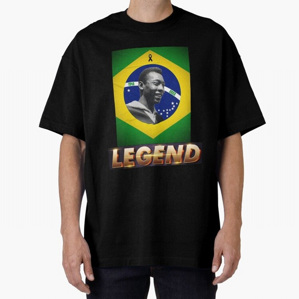 Signed Pele Shirt Classic T-Shirt Relive Global Football Passion for FIFA World Cup 2026 Group Stage, Made for Neymar, Brazil, Champion Mindset, Group Stage Buzz, Knockout Tension and Passionate Fan Culture; Great for Watch Parties, Sports Bars,