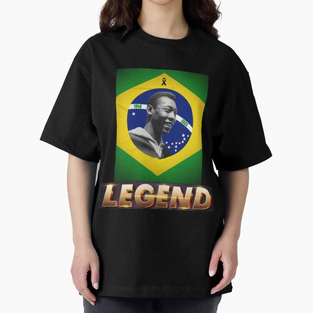 Signed Pele Shirt Classic T-Shirt Relive Global Football Passion for FIFA World Cup 2026 Group Stage, Made for Neymar, Brazil, Champion Mindset, Group Stage Buzz, Knockout Tension and Passionate Fan Culture; Great for Watch Parties, Sports Bars,
