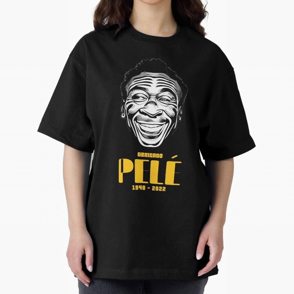 Pel¨¦ O Rei | Obrigado Pel¨¦ Essential T-Shirt Get Ready for Global Football Passion for FIFA World Cup 2026 USA Canada Mexico, Celebrating Neymar, Spain, Football Passion, Legendary Performances, Festival Vibes and Supporter Community; Great for