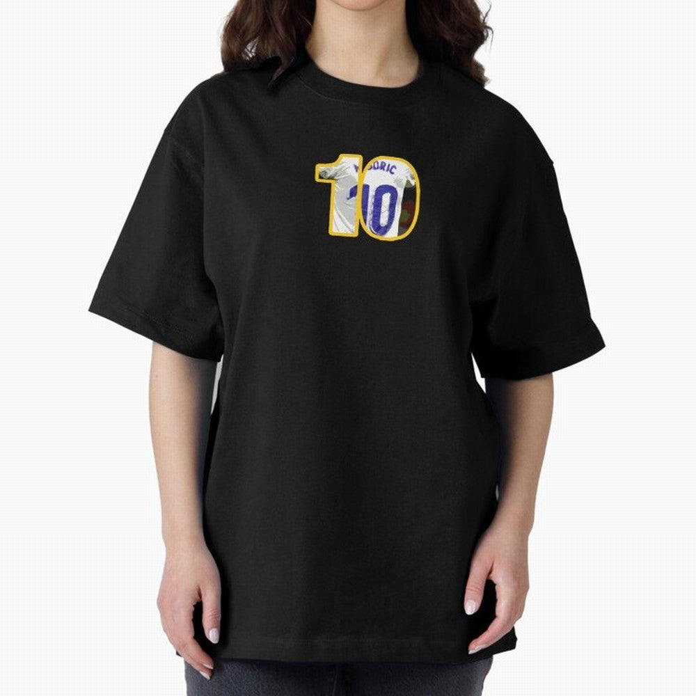 Luka Modric 10 Cut-out Classic T-Shirt Celebrate Classic Football Spirit in Match Day Hype around FIFA World Cup 2026, Messi and Cristiano Ronaldo, Argentina and Brazil, Football History, Final Match Energy, Crowd Noise and Once in a Lifetime