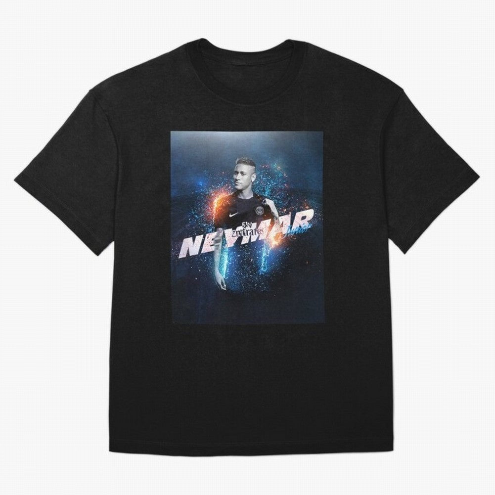 Illustration Neymar Art Classic T-Shirt Support the Legends of Match Day Hype around FIFA World Cup 2026 USA Canada Mexico, Messi, England, France and Netherlands, Football Passion, Legendary Performances, Festival Vibes and Supporter Community;