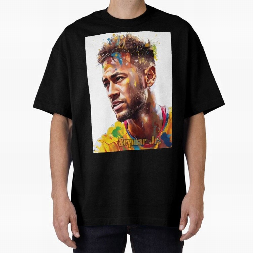 Neymar Graphic T-Shirt Bring International Match Energy to FIFA World Cup 2026 Group Stage Spirit, Connected to Netherlands, Messi and Cristiano Ronaldo, Worldwide Fan Energy, Dramatic Goals, Stadium Lights and Championship Celebrations; Created