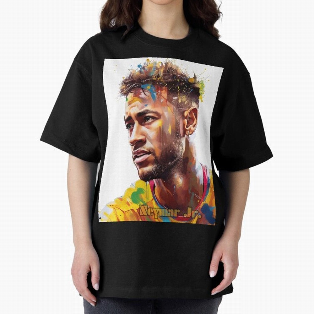 Neymar Graphic T-Shirt Bring International Match Energy to FIFA World Cup 2026 Group Stage Spirit, Connected to Netherlands, Messi and Cristiano Ronaldo, Worldwide Fan Energy, Dramatic Goals, Stadium Lights and Championship Celebrations; Created