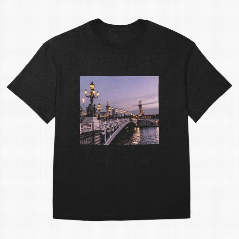 Paris view bridge Premium T-Shirt Honor Football Greatness during Match Day Hype around FIFA World Cup 2026 Group Stage, Cristiano Ronaldo, Haaland and CR7, Portugal, Spain and Germany, Champion Mindset, Group Stage Buzz, Knockout Tension and