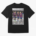 Messi Neymar Suarez Premium T-Shirt Carry the FIFA World Cup 2026 USA Canada Mexico Journey through Neymar Highlights, Argentina Pride, Worldwide Fan Energy, Dramatic Goals, Stadium Lights and Championship Celebrations; Ideal for Football Dads,