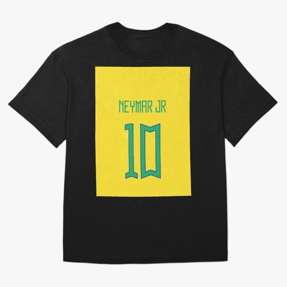 Neymar - Brazil 2022 Graphic T-Shirt Experience the Global Stage of the FIFA World Cup 2026 USA Canada Mexico Journey through CR7 Highlights, Portugal, Spain and Germany Pride, Classic Soccer Heritage, Championship Pressure, Fan Loyalty and